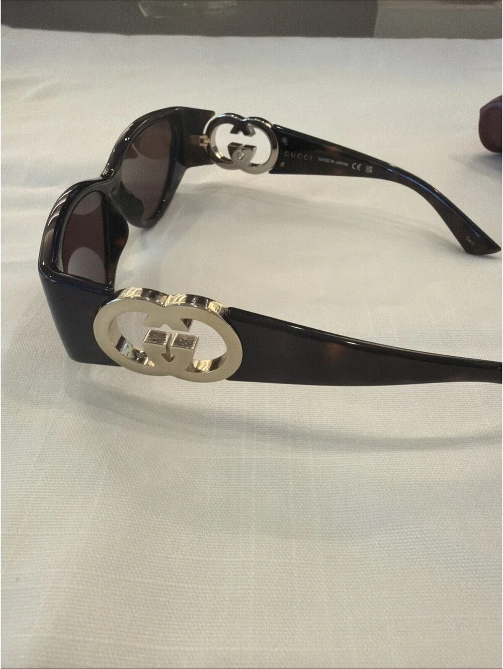 Gucci 90's look GG1824S Havana/Brown (002) Sunglasses As/is